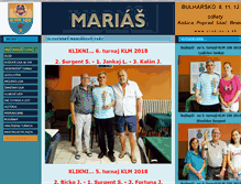 Tablet Screenshot of marias.sk